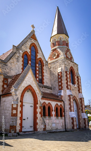 Fremantle Western Australia - 09 17 2024: Scots Presbyterian Church in Fremantle, Western Australia.
