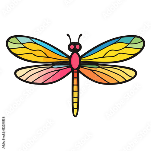 dragonfly, insect, animal, vector, transparent background, creature, anisoptera, nature, wings, isolated, natural