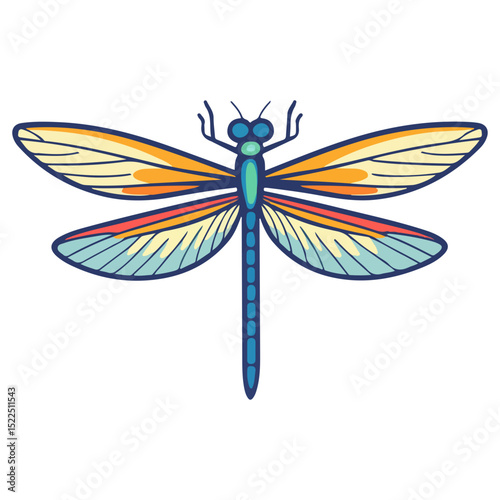 dragonfly, insect, animal, vector, transparent background, creature, anisoptera, nature, wings, isolated, natural