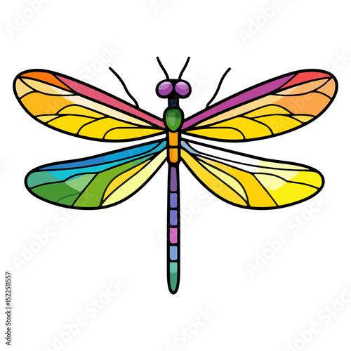 dragonfly, insect, animal, vector, transparent background, creature, anisoptera, nature, wings, isolated, natural