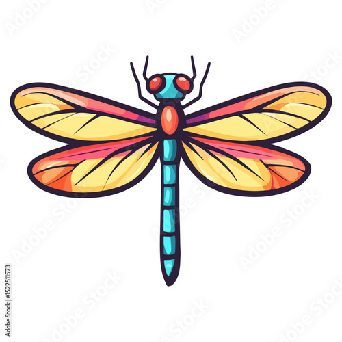 dragonfly, insect, animal, vector, transparent background, creature, anisoptera, nature, wings, isolated, natural