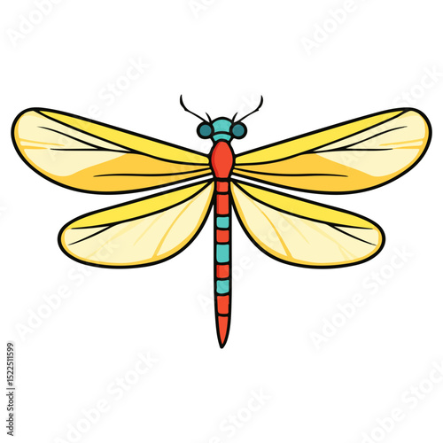 dragonfly, insect, animal, vector, transparent background, creature, anisoptera, nature, wings, isolated, natural