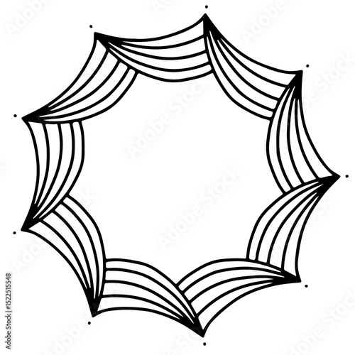 vector illustration of a tent