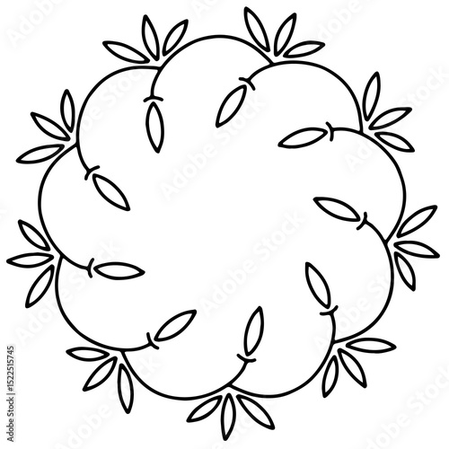 vector illustration of an apple