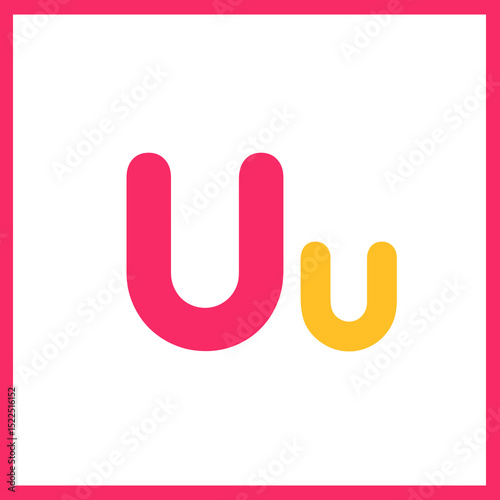 Alphabet and Letter U