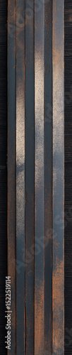 Vertical wood grain texture in slate gray and light ochre colors