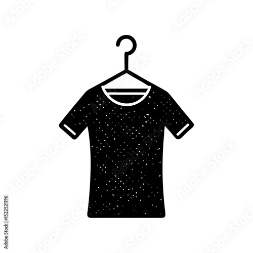 T-shirt-on-hanger-icon  AI Graphic Design Files for Washing Machine, Dryer, Shirt & Laundry Services