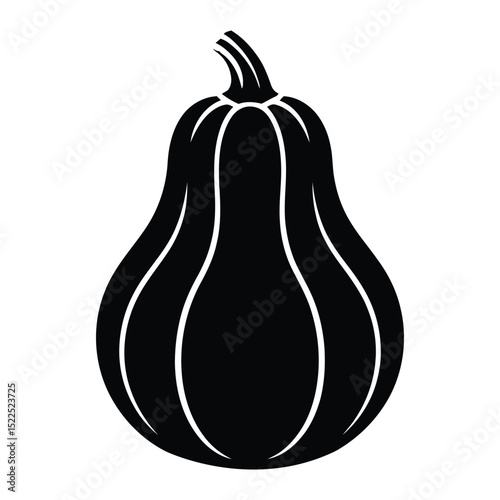 Tinda Silhouette, Vector, Illustration, Icon, Logo, White Background.