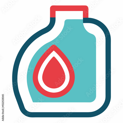 Fabric-softener-icon  AI Graphic Design Files for Washing Machine, Dryer, Shirt & Laundry Services 
