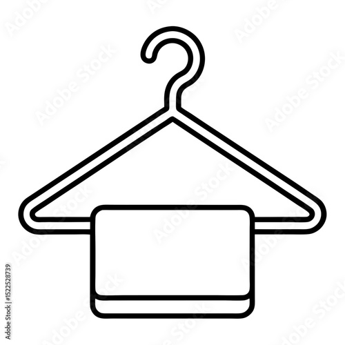Towel-hanger-icon  AI Graphic Design Files for Washing Machine, Dryer, Shirt & Laundry Services