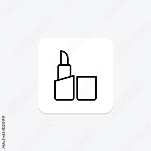 Lipstick, vector, pixel perfect, illustrator file