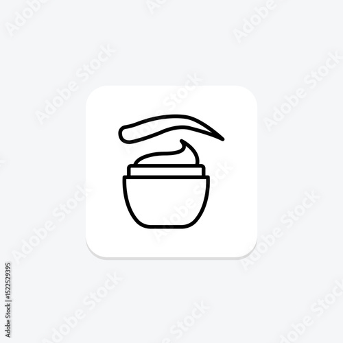 Brow Pomade, vector, pixel perfect, illustrator file