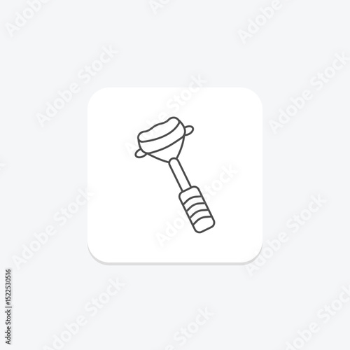 Jade Roller, vector, pixel perfect, illustrator file