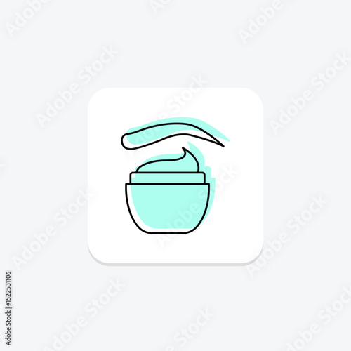 Brow Pomade, vector, pixel perfect, illustrator file