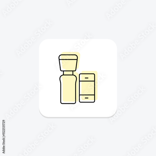 Highlighter Kit, vector, pixel perfect, illustrator file