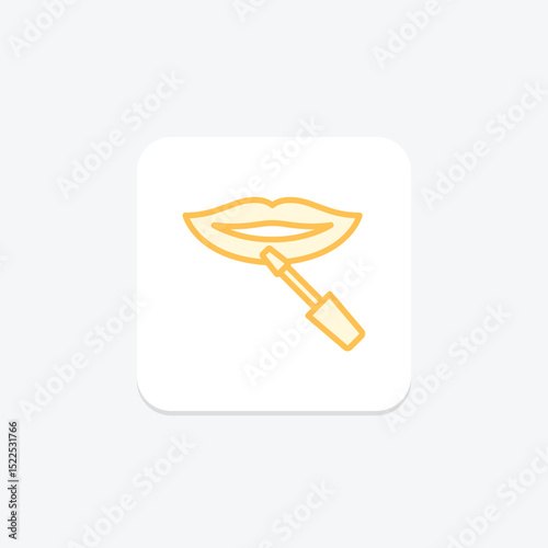 Lip Stain, vector, pixel perfect, illustrator file