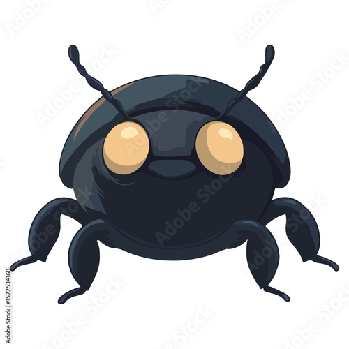 dung beetle, insect, animal, vector, transparent background, creature, isolated, nature, small, icon