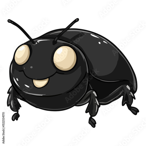 dung beetle, insect, animal, vector, transparent background, creature, isolated, nature, small, icon