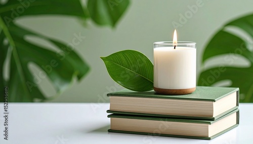 Serene Candlelight: A Moment of Peace and Tranquility