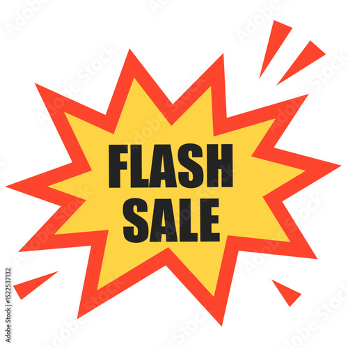 Colorful sale badges with text like Flash Sale. Perfect for ads, banners, online stores, and seasonal promotions.