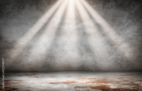 Soft light beams illuminate aged paper texture, evoking memories in an elegant editorial space