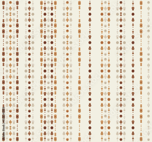 abstract background with simple brown theme 3D effect Dot Stripe