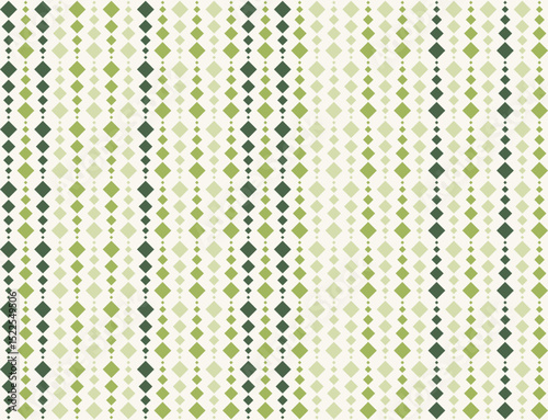 seamless pattern with square type drops with greenstripe textured background pattern