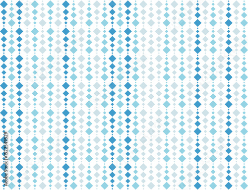 seamless pattern with square type drops with blue stripe textured background pattern
