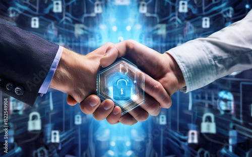 Cerrar un trato, amigos, trabajo, tecnología, negocio, negociar, ciberseguridad, tecnología, aplicaciones, empresa