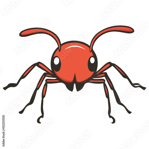 fire ant, insect, animal, vector, transparent background, biology, solenopsis invicta, nature, isolated, icon, small