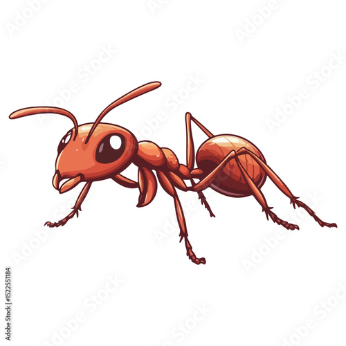 fire ant, insect, animal, vector, transparent background, biology, solenopsis invicta, nature, isolated, icon, small