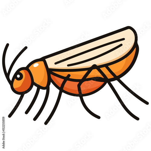 flea, insect, animal, vector, transparent background, creature, siphonaptera, isolated, nature, small