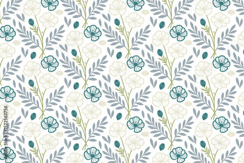 modern floral one line pillow cover.seamless stylish texture wrapping.paper design fashion sketch pattern.trendy nature home textile repeat.minimalism flower hand drawn fabric

