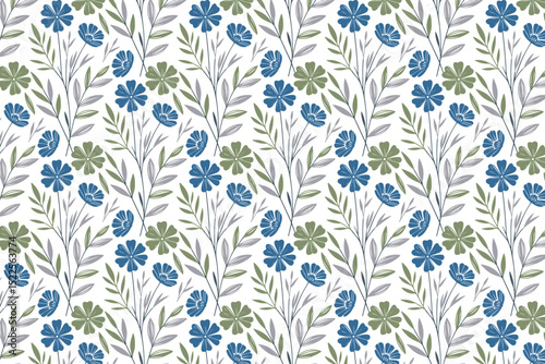 trendy fabric seamless flower sketch.modern one line texture print.nature floral wrapping paper home.textile table top minimal pattern.style simplicity doodle design

