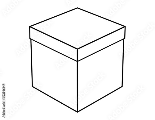 Simple box graphic