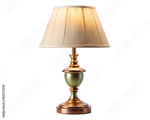 table lamp on a white background