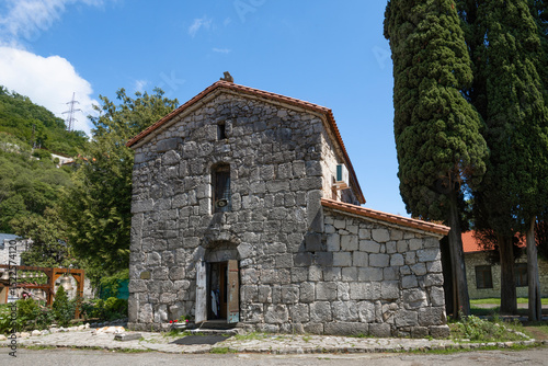 Ancient Church of St. Hypatius on the territory of the Abata fortress. Gagra, Abkhazia