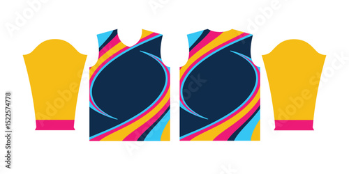 sublimation sports jersey design premium jersey collection vector