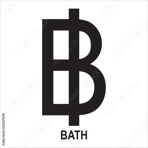 Thailand currency icon design