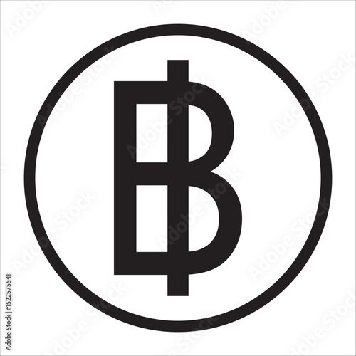 Thailand currency icon design