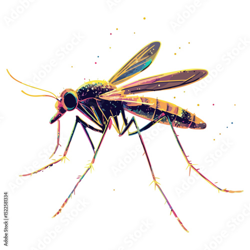 mosquito, insect, animal, vector, transparent background, creature, culicidae, nature, isolated, natural, wings, small, wildlife, malaria, pest