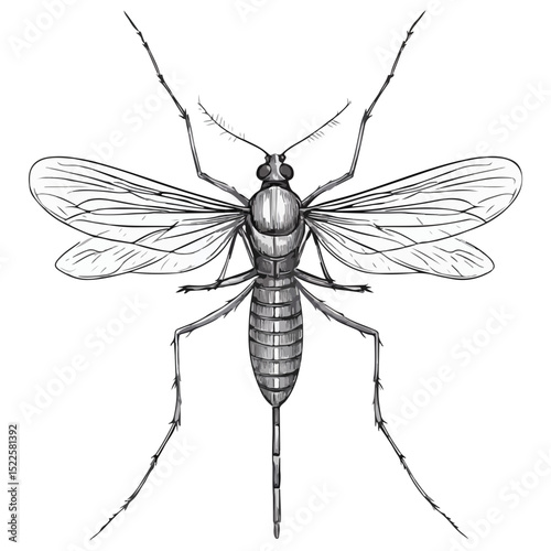 mosquito, insect, animal, vector, transparent background, creature, culicidae, nature, isolated, natural, wings, small, wildlife, malaria, pest