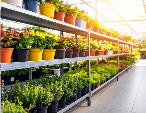Greenhouse plant display