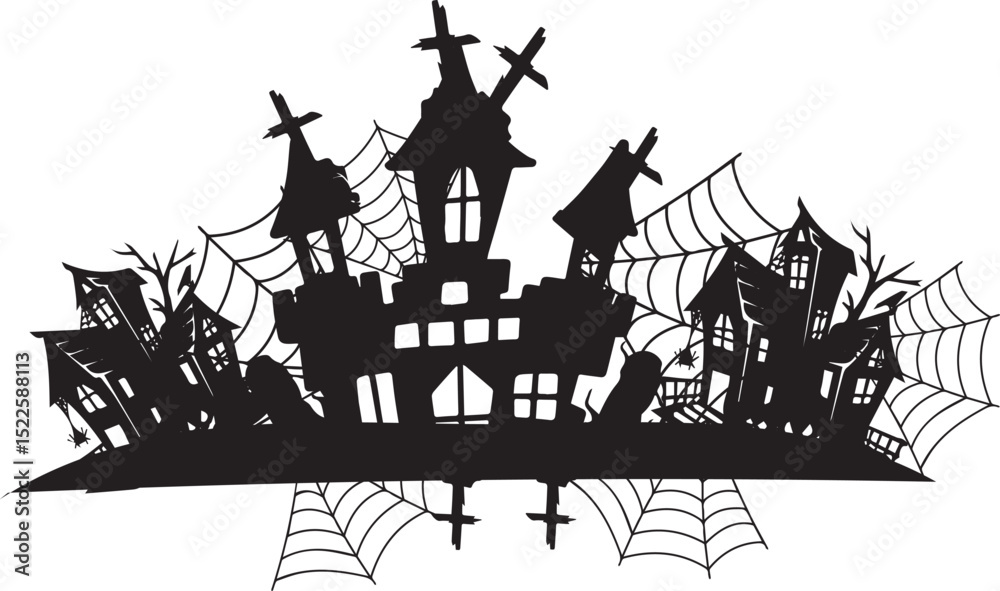 Obraz premium Happy Halloween vector 