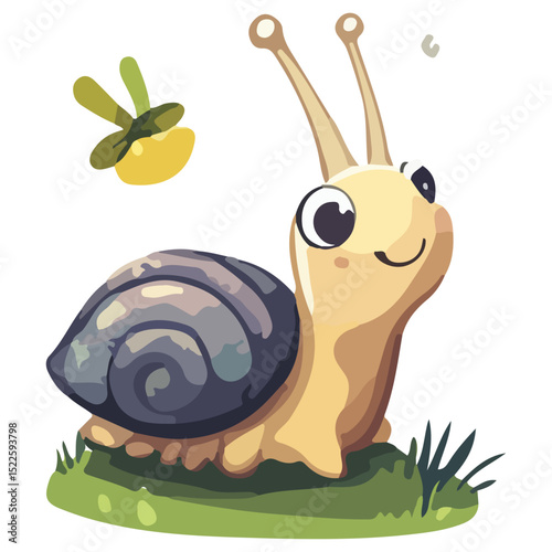 snail, insect, animal, vector, transparent background, creature, wildlife, nature, cute, isolated, zoo, slimy, shell, slow, escargot, invertebrate, icon, pattern, mollusk, small