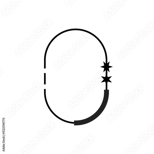 aesthetic line frame