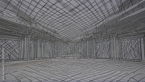 concrete wall and floor
