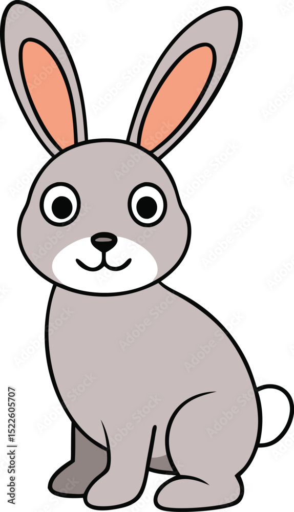 rabbit icon clipart vector on transparent background rabbit icon clipart vector on transparent background