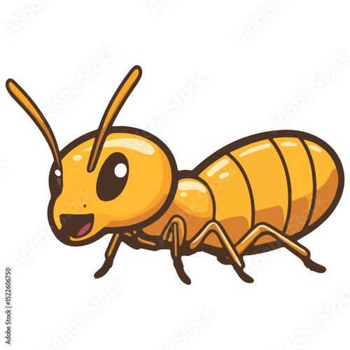 termite, insect, animal, vector, transparent background, creature, isoptera, isolated, pest, nature, wildlife, ant