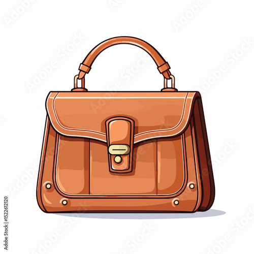 Stylish Bag Vector Illustration for Fashion Industry Promotion